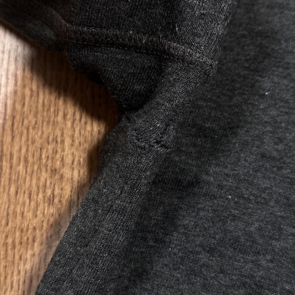 Vintage 90s Dolce & Gabbana D&G Dark Gray Cotton Viscose T Shirt Womens Medium - Picture 8 of 12